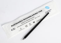 Black Nami 0.16mm 18U Microblading ทิ้งปากกาสำหรับฝึกคิ้ว
