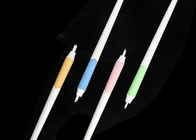 Lushcolor สี่สีด้วยตนเอง Microblading ปากกาพลาสติก / สเตนเลส Stell CE FDA MSDS