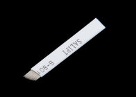 Lushcolor White Microblading Flex Blade Needles ด้วยปากกาสักคิ้วคู่มือ