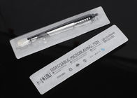 เครื่องมือคิ้วสีดำ Microblading / ปากกา Manual Disposable ด้วยแปรง