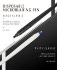 Fine 0.16mm Blade Nami ปากกาไมโครเบลดแบบใช้แล้วทิ้งพร้อมฟองน้ำ