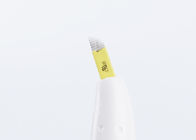 โลโก้ปากกาไมโครเบลดแบบใช้แล้วทิ้งสีขาวที่กำหนดเอง